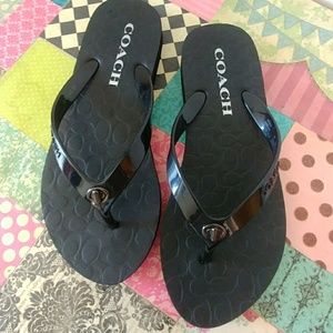 Coach Flip Flops